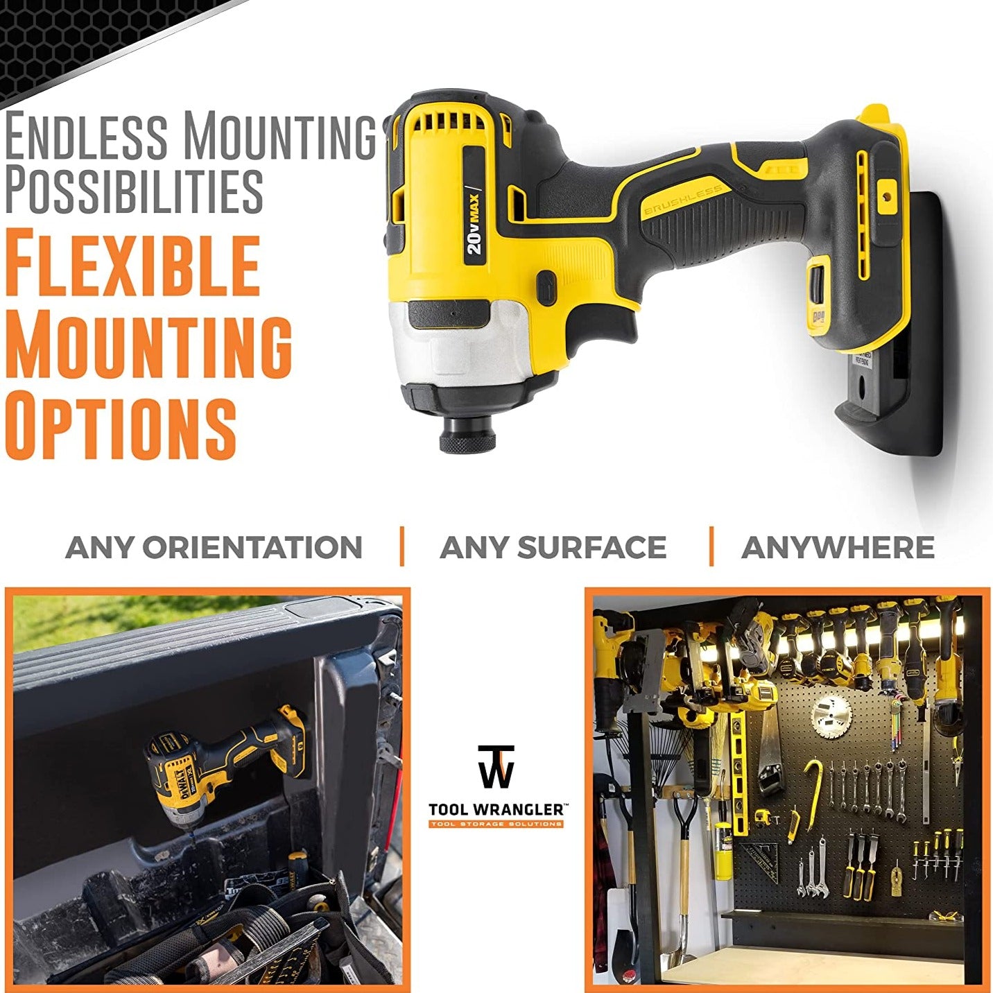 8 DeWalt Tool Holders