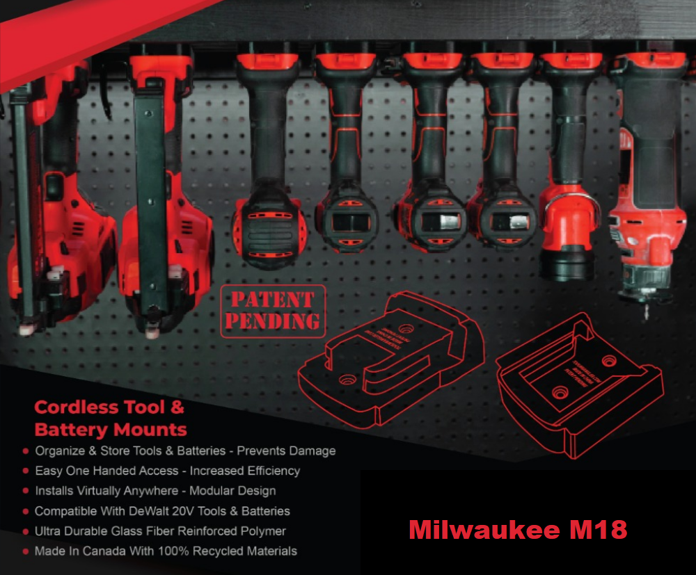 8 Milwaukee Tool Holders